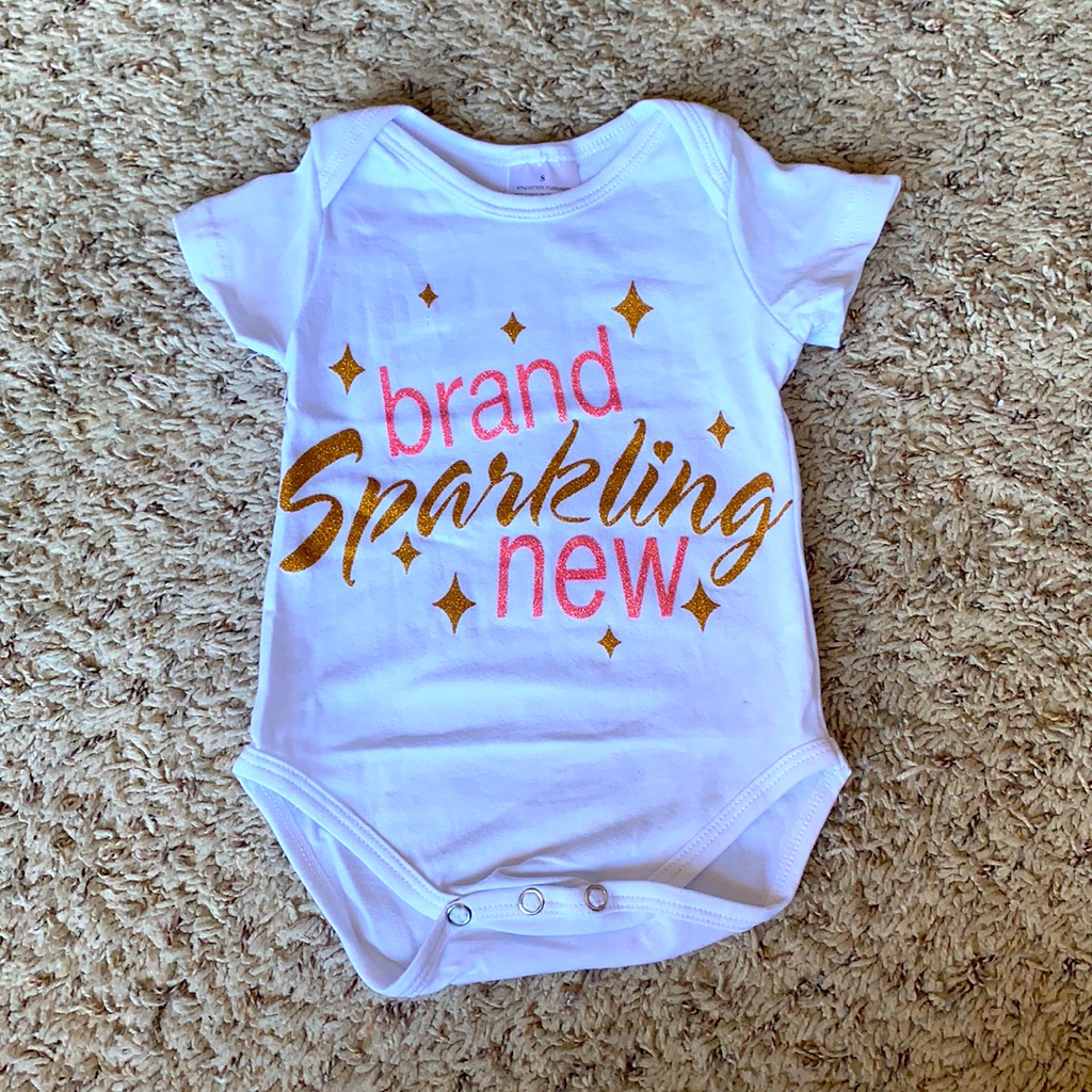 Brand New Baby Girl Onesie